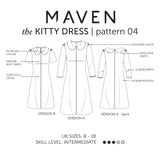 Kitty Dress Pattern Maven Sketch