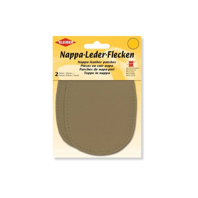 Kleiber Nappa Leather Elbow And Knee Patches Beige