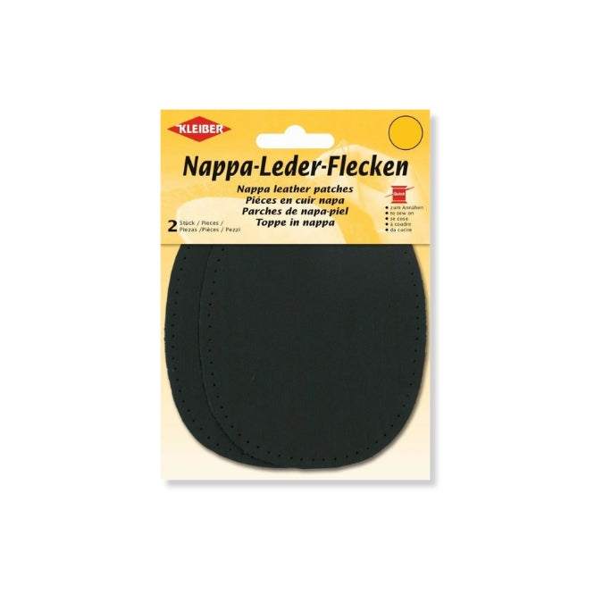 Kleiber Nappa Leather Elbow And Knee Patches Black