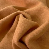 Knitted Mouflon Flannel Fleece Coating Fabric Tan Cu D081846A 49A1 494B 8048 A531E3Cb188B