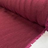 Lampone Linen Italian Pink Woven Shirting Fabric Roll
