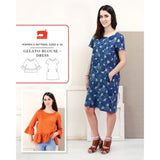 Liesl And Co Gelato Blouse   Dress Pattern Cover