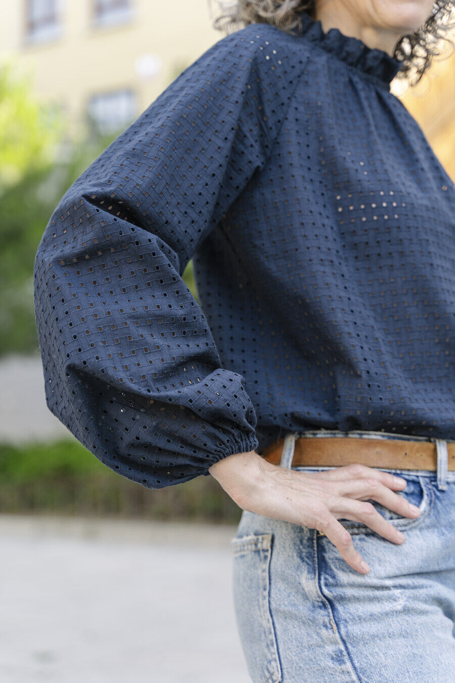 Liesl And Co Isola Blouse   Dress Pattern 13