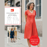 Liesl And Co Kyoto Dress Pattern Cover