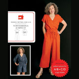 Liesl plus co northbridge jumpsuit pattern cover
