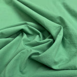 Lightweight Vintage Cotton Apple Green Plain Woven Shirting Fabric