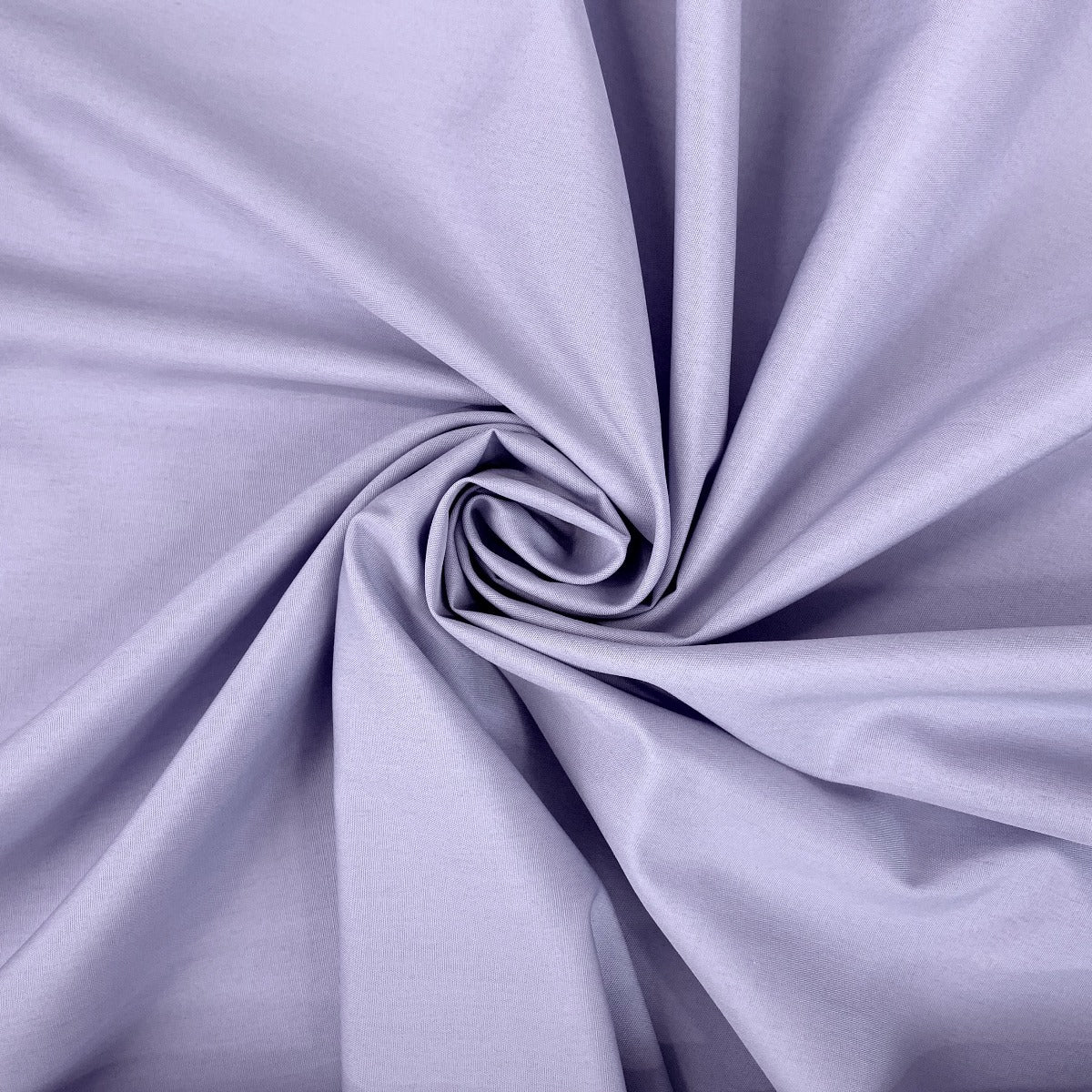 Lilac Love Plain Lilac Polycotton Shirting Fabric Swirl