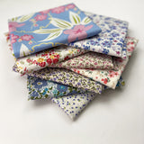 Lilac Pink Cotton Floral Fat Quarter Bundle 2