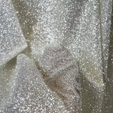 Lily Chrystal Polyester Sparkly Silver Glitter Net Mesh Dress Fabric 4 4Cdcc278 A18D 45Af Bedc 9733Aa61Ba93