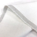 Linen Mix Soft White Fold
