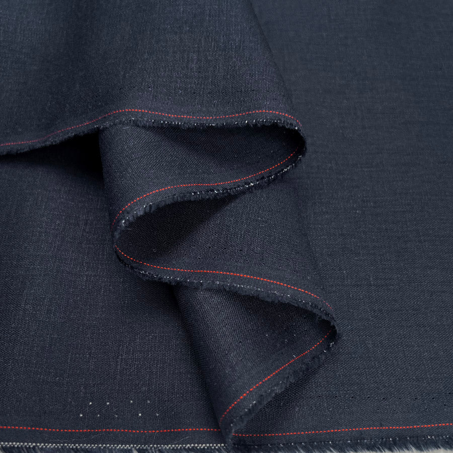 Linen Fusion Navy Viscose Blend Plain Dress Fabric Fold 81Ea97Ce 67Dd 4227 A4D3 C639F0Da5261