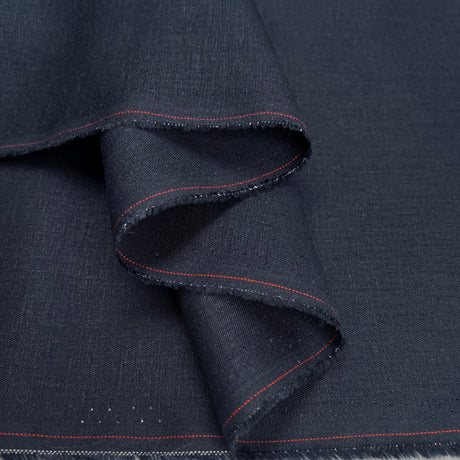 Linen Fusion Navy Viscose Blend Plain Dress Fabric Fold 81Ea97Ce 67Dd 4227 A4D3 C639F0Da5261
