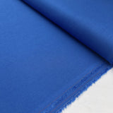 Linen Fusion Royal Viscose Blend Plain Dress Fabric Bolt