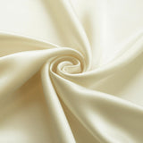 Liquid Pale Nude Satin Polyester Dress Fabric Cud