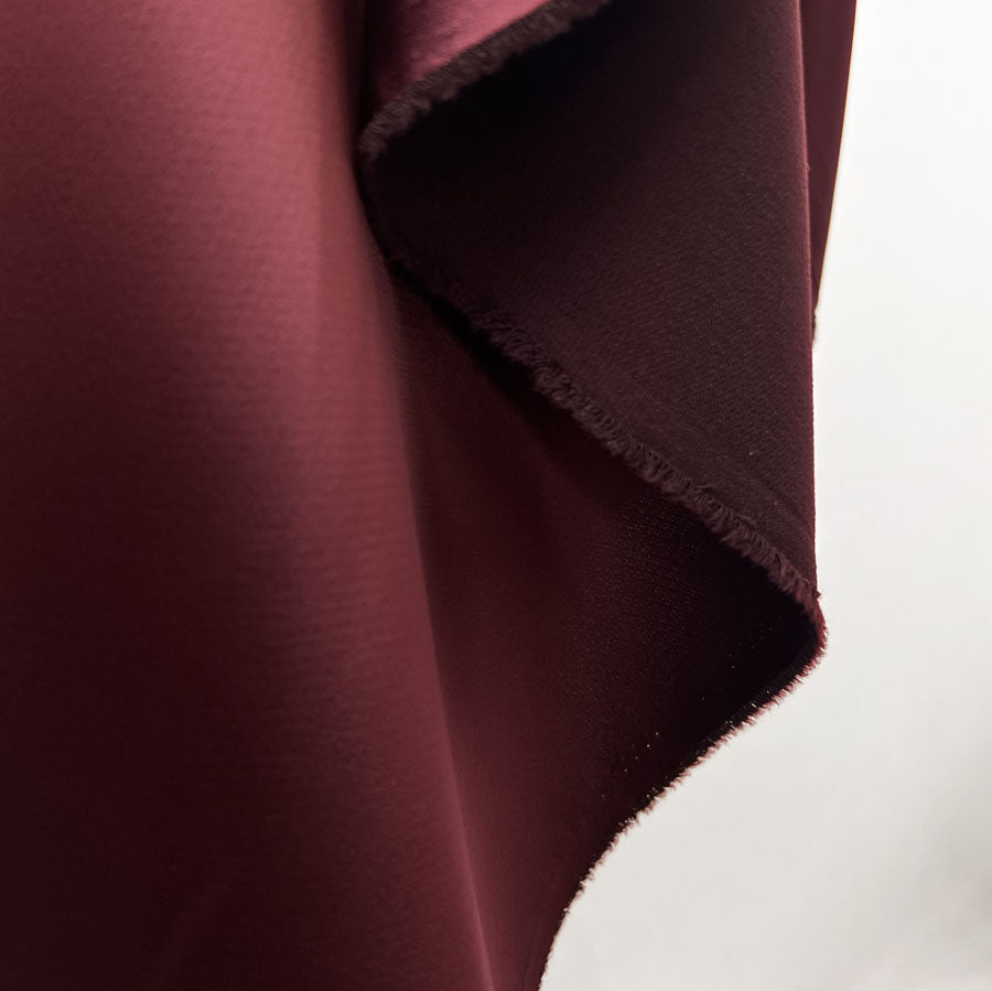 Liquid Wine Datin Polyester Dress Fabric Hang 2