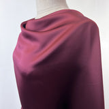 Liquid Wine Datin Polyester Dress Fabric Side