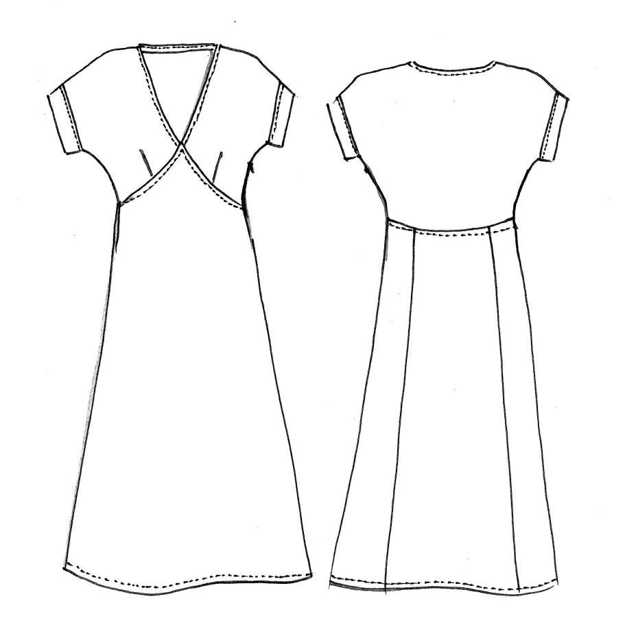 Lois dress sketch
