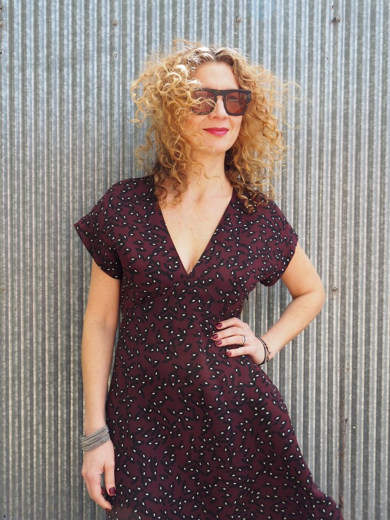 Lois dress pattern tessuti 6