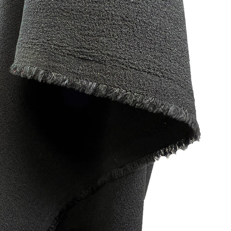 Lona Crepe Black Dressmaking Fabric Mannequin Drape