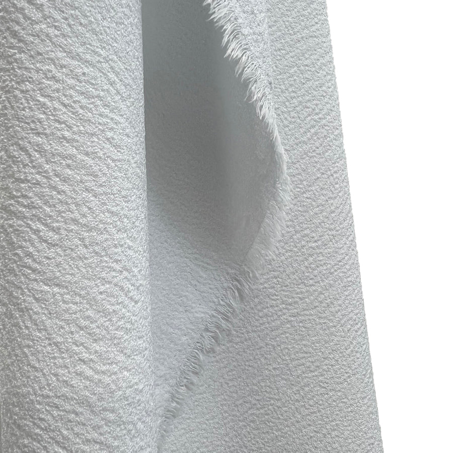Lona Crepe White Dressmaking Fabric Drape