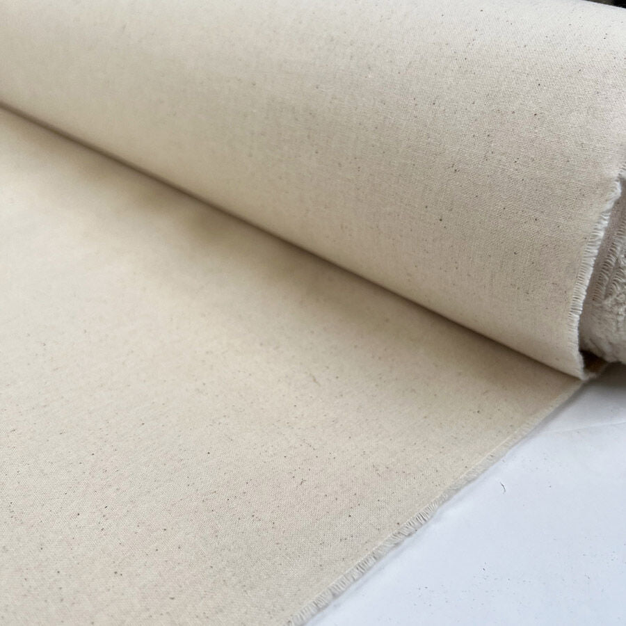Loom State Calico Cotton Plain Woven Fabric Roll