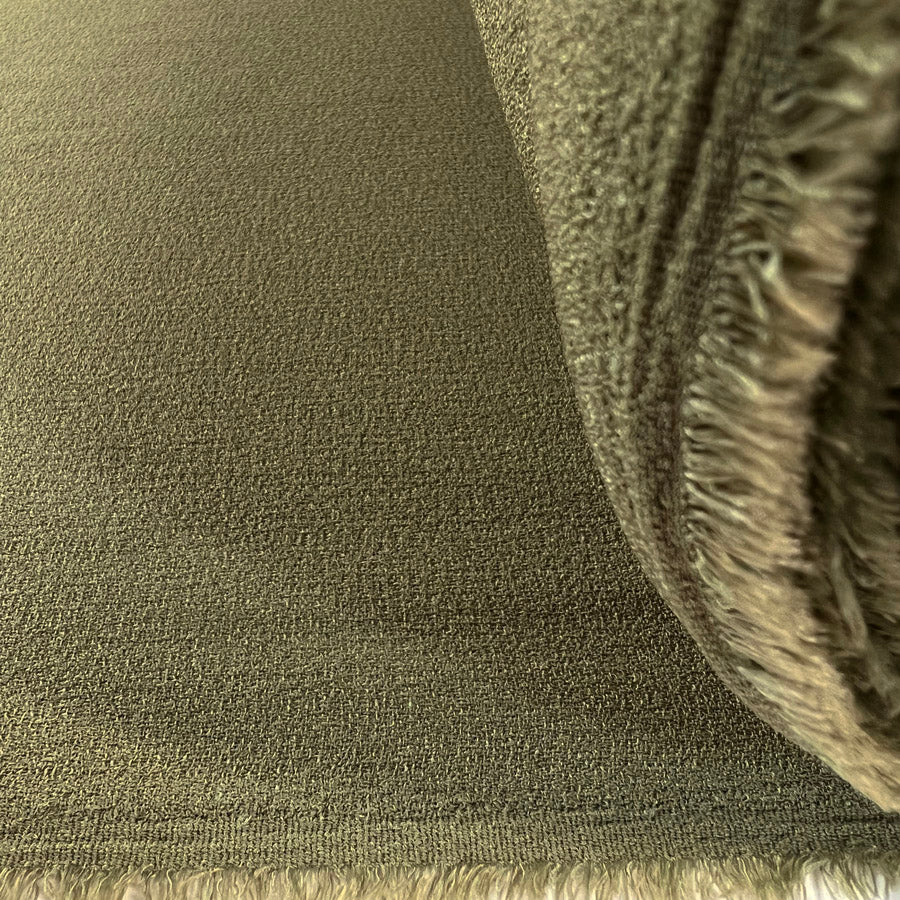 Lorien Crepe Olive Polyester Dressmaking Fabric Roll C994F67D B3C0 4Ec7 90C5 6A06Ca370614