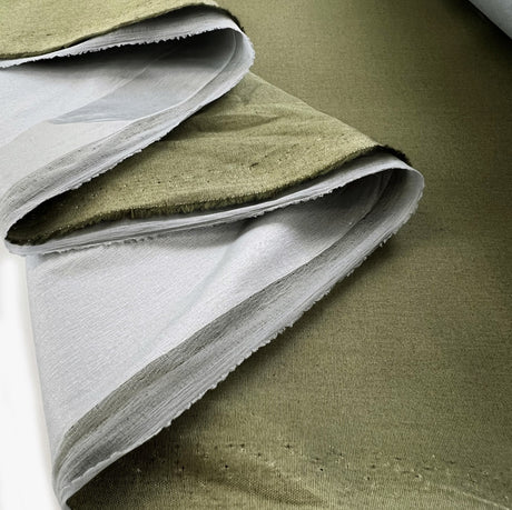 Loro Piana Waterproof Sports Fabric Sail Away Khaki Fold