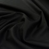 Lovely Lawn Black Cotton Deadstock European Woven Dress Fabric