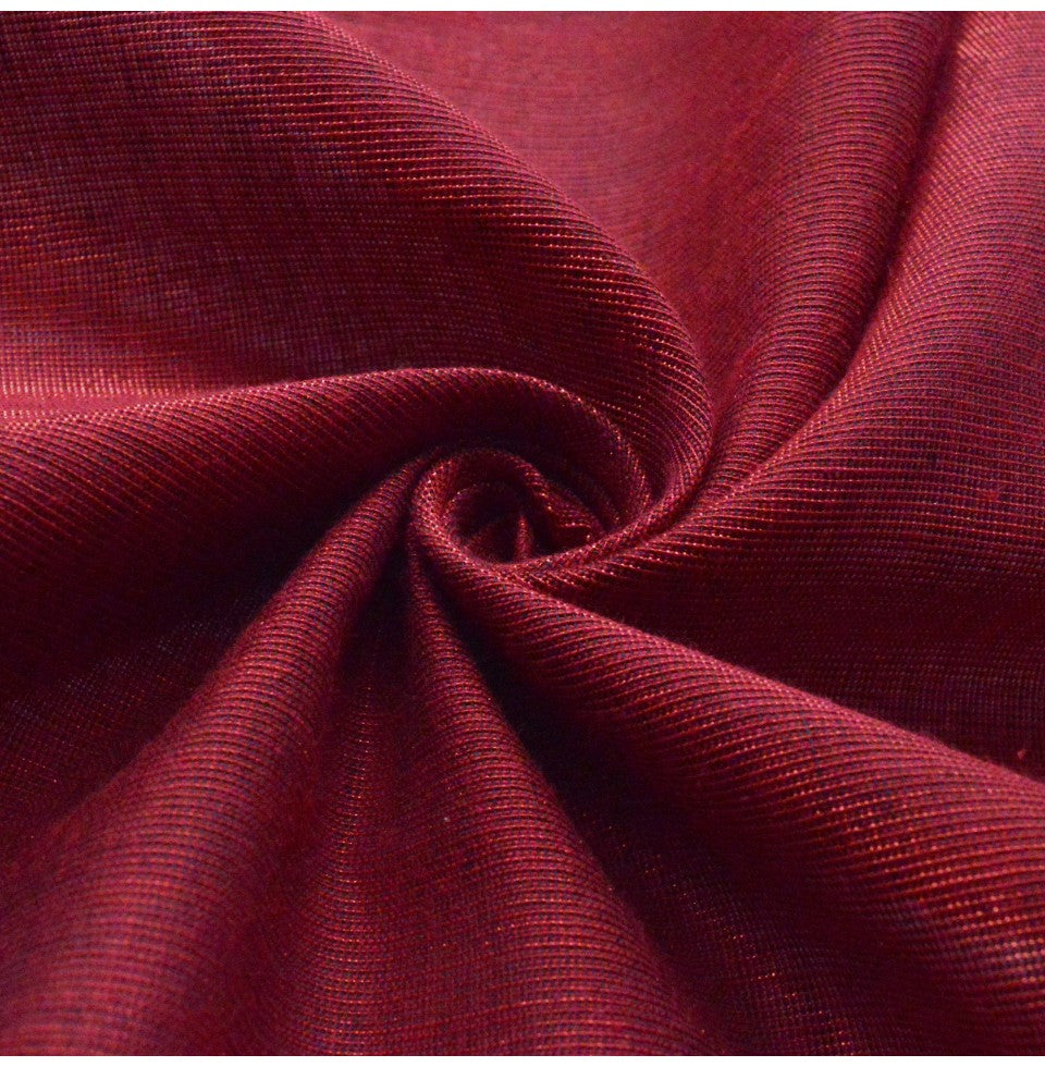 Lurex Red Cotton Metallic Lurex Dress Craft Fabric 2