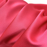Luxury Pink Satin Backed Fabric Fold R
