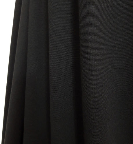 Luxury Ponte Black Plain Double Knitted Viscose Elastane Jersey Dress Close Up Drape Fabric Photo Bd406Eaa B8Ce 4A4F 8Fd2 1C40834Fcc54