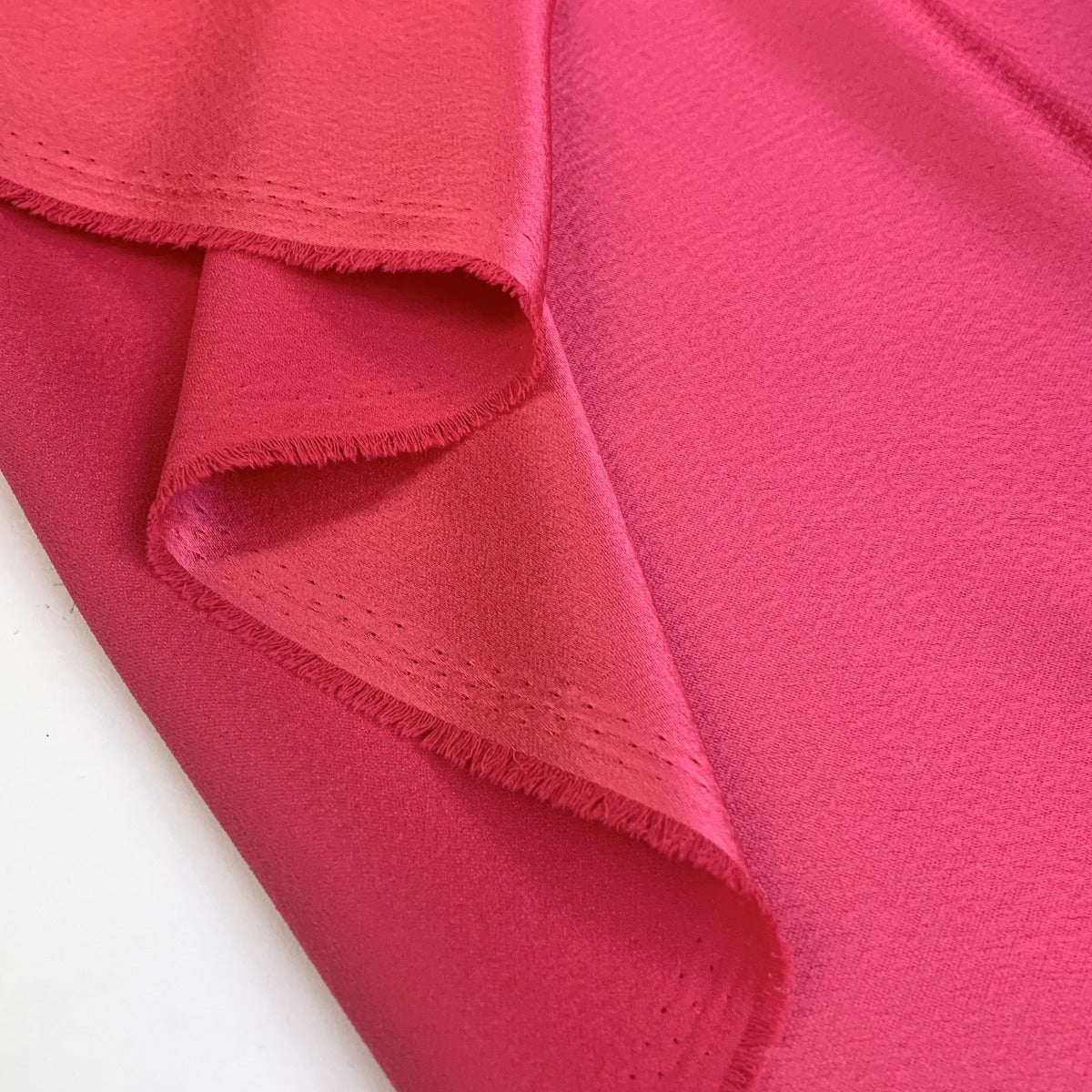 Luxury Satin Pink Satin Dress Fabric Cu1