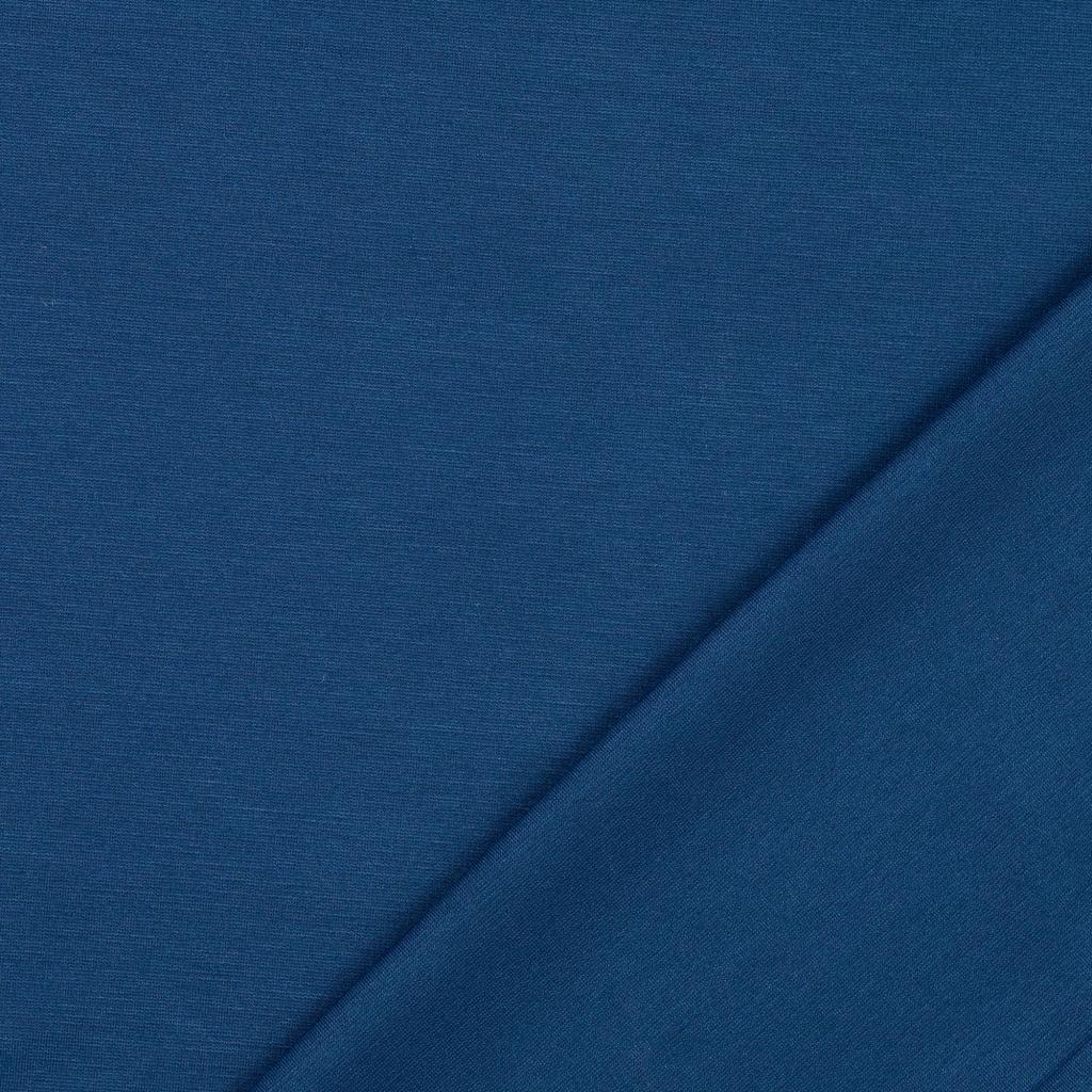 Luxury Ponte Fabric Petrol Blue 5038 Fold