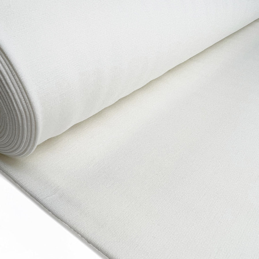 Luxury Ponte Off White Jersey Fabric Bolt
