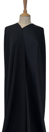 Luxury Satin Backed Crepe Black Pink Dressmaking Fabric Mannequin