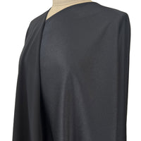 Luxury Satin Backed Crepe - Black