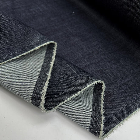 Mad Max 11 8oz Blue Denim Cotton Elastane Jean Fabric Fold
