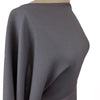 Pure Wool Crepe - Grey