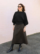Mahlia skirt pattern tessuti 4