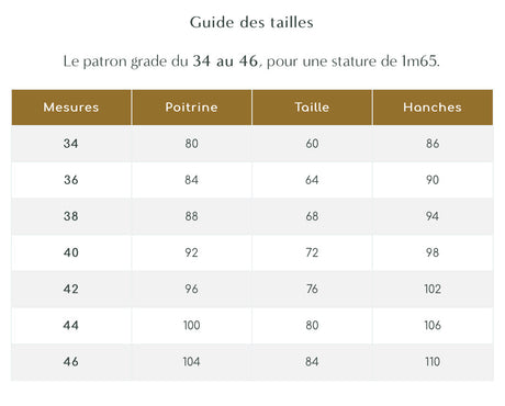 Maison Fauve Size Chart 34 46 967E0B2E Ea83 4574 8510 34Dc45314A46