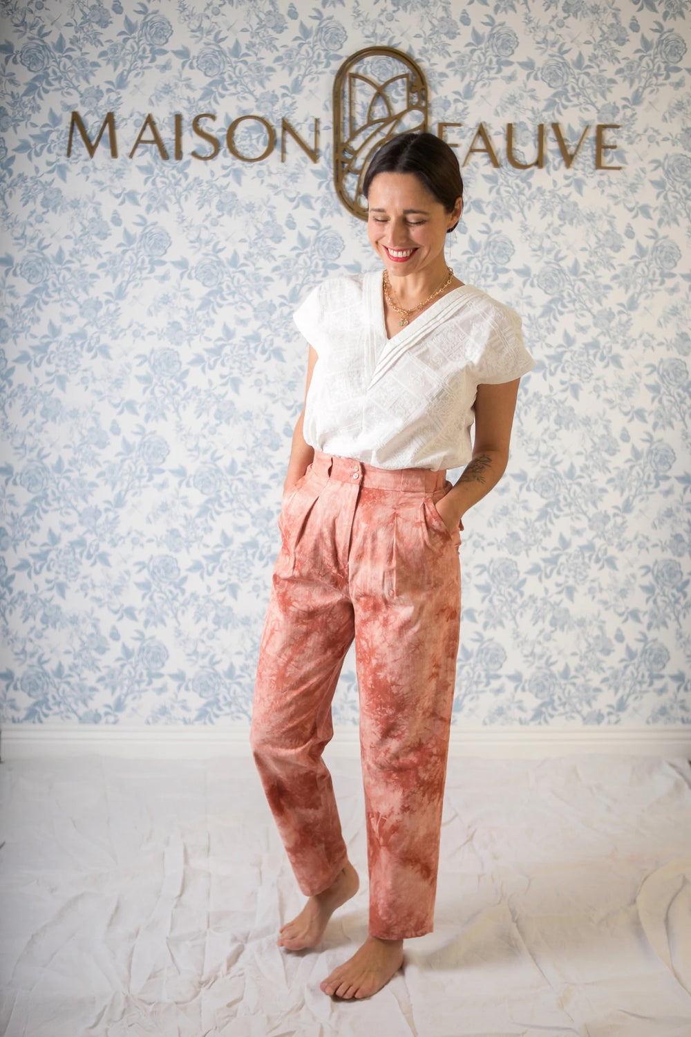 Maison Fauve Belem Trousers Shorts Pattern 1