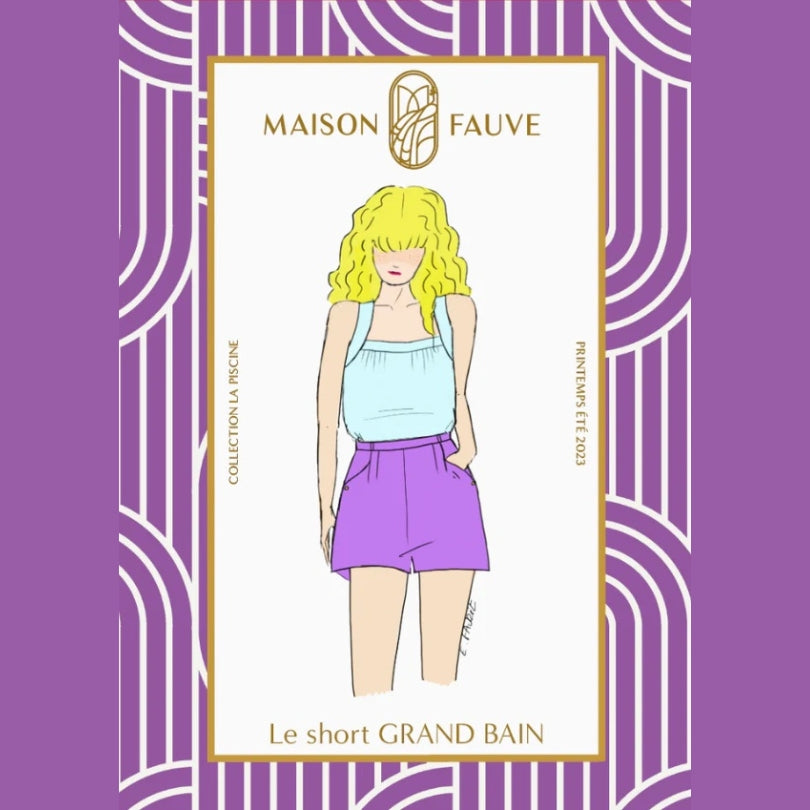 Maison Fauve Grand Bain Shorts Pattern Cover