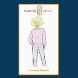 Maison Fauve Granite Sweatshirt Cover