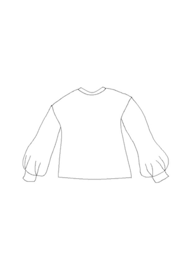 Maison Fauve Granite Sweatshirt Sketch