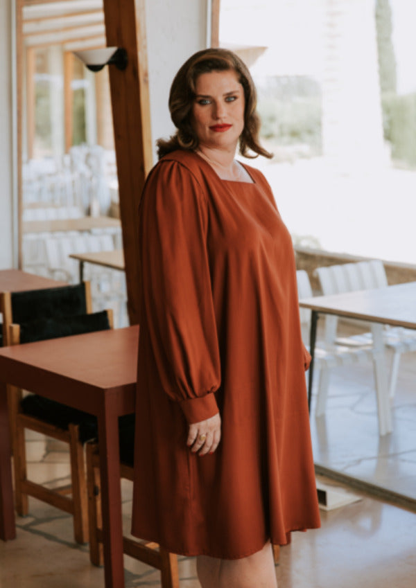 Maison Fauve Lauren Blouse Dress Sewing Pattern 1