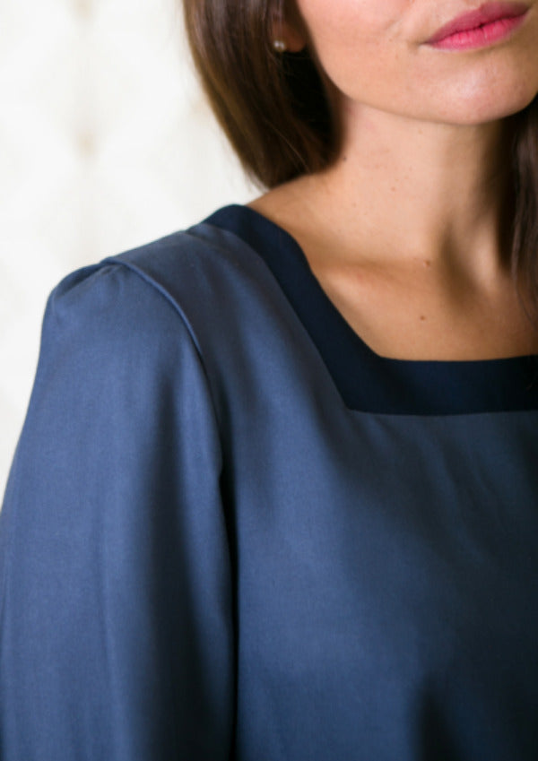Maison Fauve Lauren Blouse Dress Sewing Pattern 6