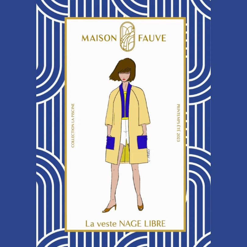 Maison Fauve Nage Libre Jacket Pattern Cover