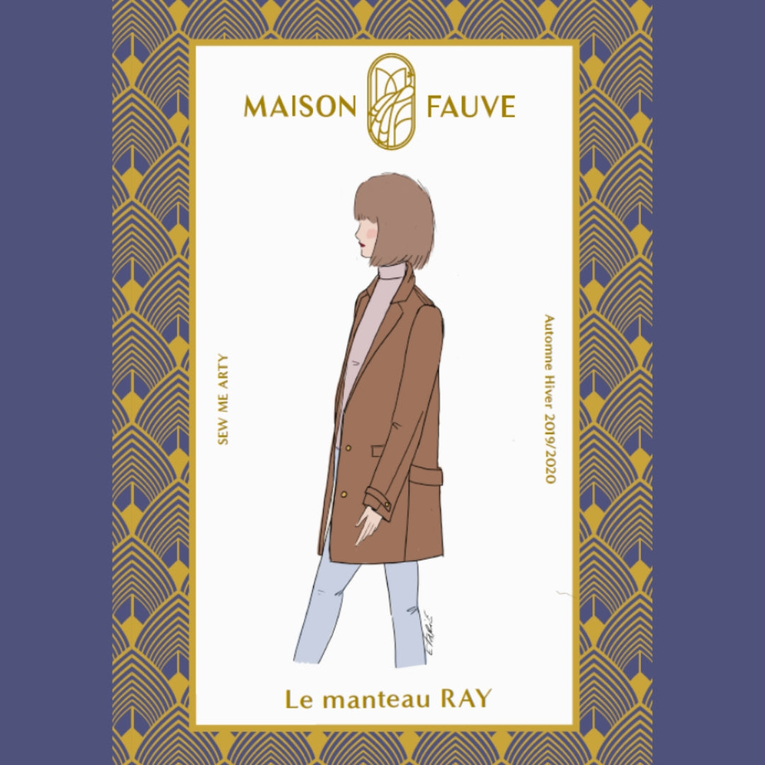 Maison Fauve Ray Coat Sewing Pattern Cover