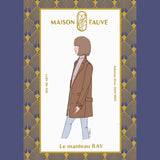 Maison Fauve Ray Coat Sewing Pattern Cover