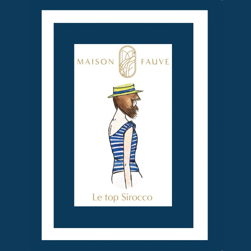 Maison Fauve Sirocco Top Sewing Pattern Cover